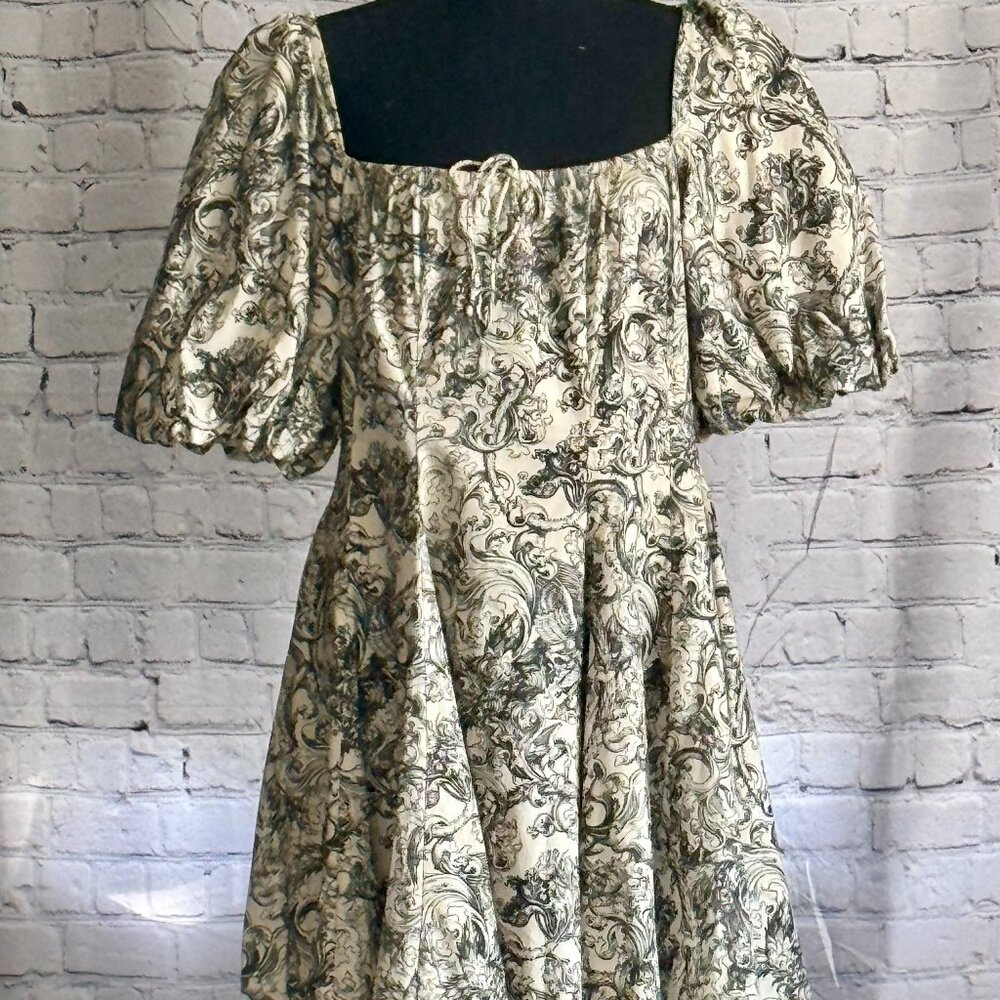 Selkie Day Dress Heritage Print Size XL